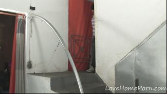 Drunk sex with smart brunette